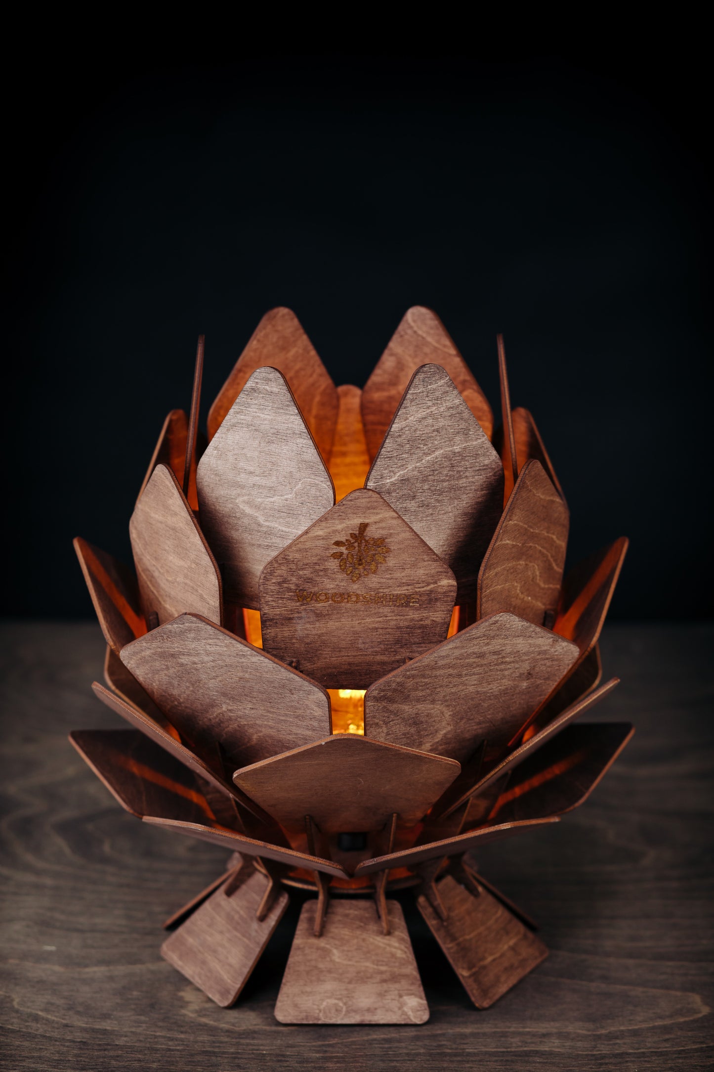 まつぼっくりテーブルライト 【Shishka table lamp】